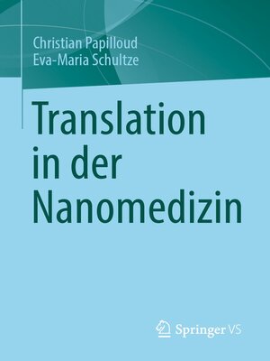 cover image of Translation in der Nanomedizin